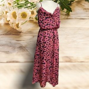 Miss Me Couture Pink Floral Ruffle Maxi Dress